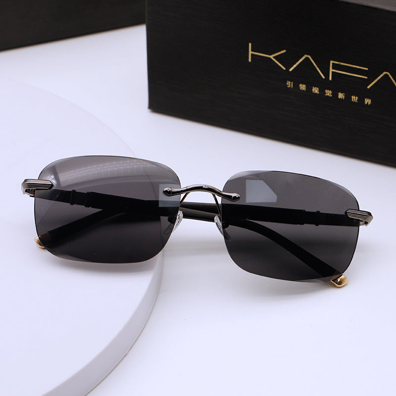 Frameless Polarized Sunglasses – UV400 Outdoor Sport