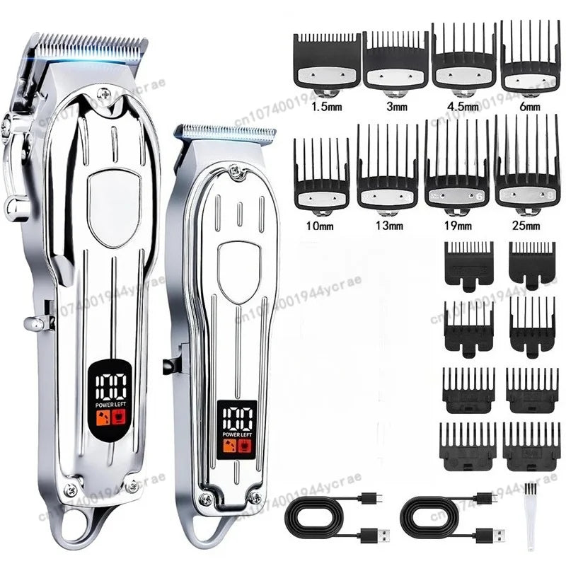 Hair Clipper for Men Beard Trimmer Professional Electric Hair Clipper Set Cordless Hair Trimmer for Family,Gifts for Men