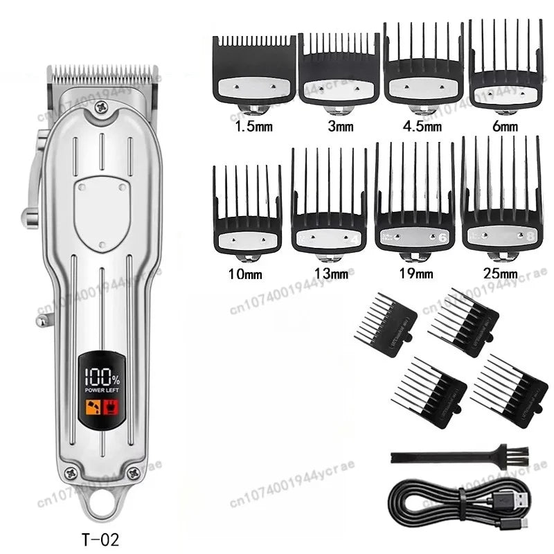 Hair Clipper for Men Beard Trimmer Professional Electric Hair Clipper Set Cordless Hair Trimmer for Family,Gifts for Men