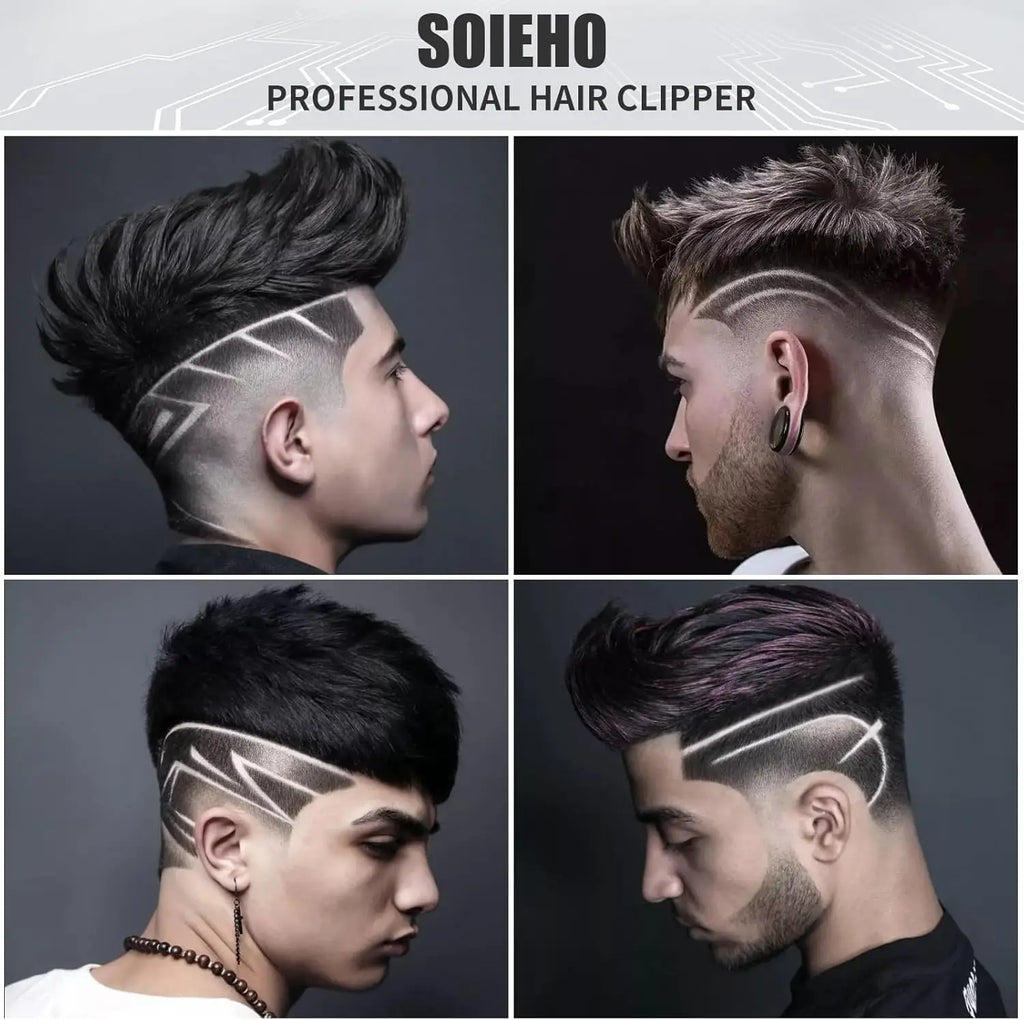 Hair Clipper for Men Beard Trimmer Professional Electric Hair Clipper Set Cordless Hair Trimmer for Family,Gifts for Men