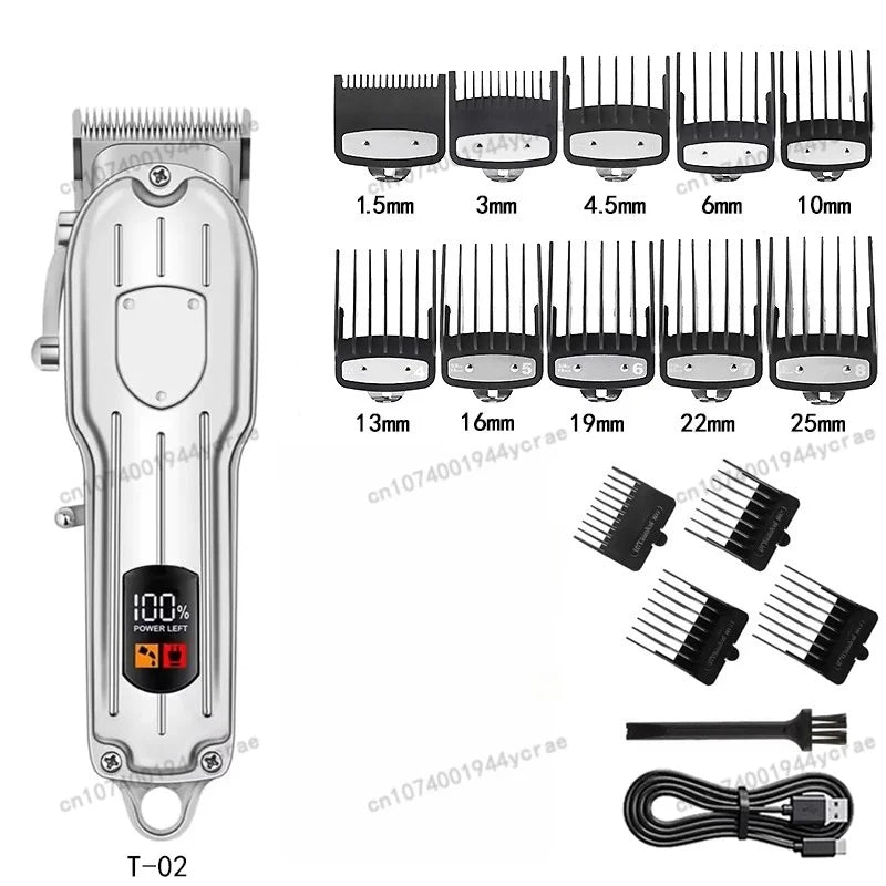 Hair Clipper for Men Beard Trimmer Professional Electric Hair Clipper Set Cordless Hair Trimmer for Family,Gifts for Men