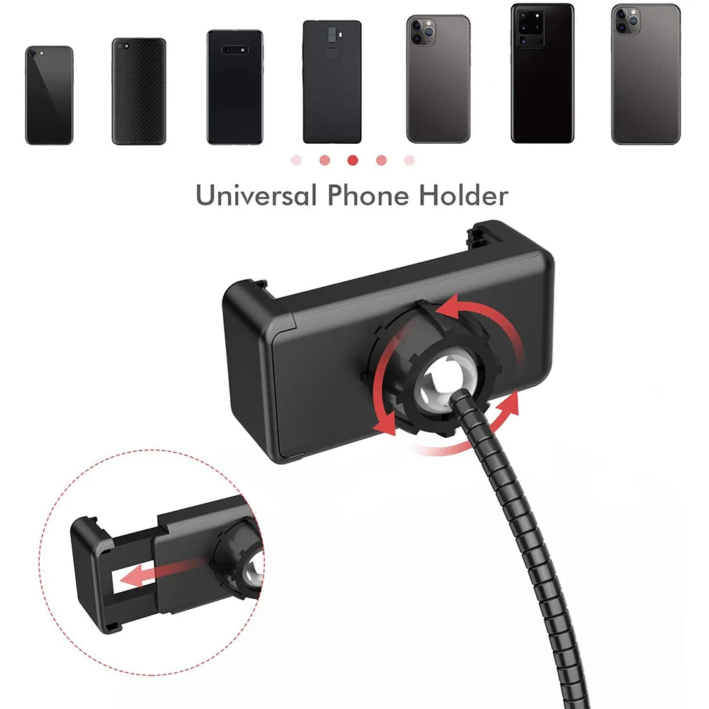 LED Selfie Ring Lighting Photographic Selfie Ring Lamp USB Remote Fill light With Tripods Stand Holder For Video Live Recording